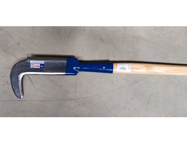 Serpe double tranchant - lg 120 cm